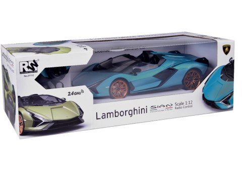 JOKOMISIADA Licencjonowane auto Lamborghini Sián dł.41cm Zdalnie sterowane 1:12 RC0659