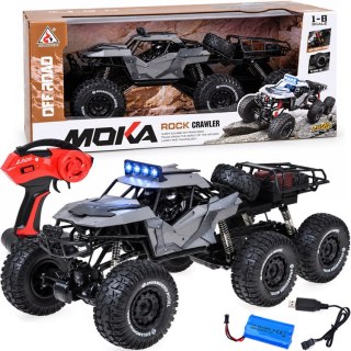JOKOMISIADA Samochód zdalnie sterowany TERENOWY napęd 6x4 Rock Crawler UTV Buggy RC0800