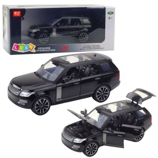 LEAN Toys Auto Range Samochód Range Rover Czarny Efekty Dżwiękowe Czarny