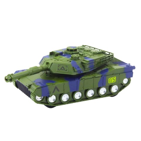LEAN Toys Ciężarówka Laweta Militarna Wojskowa Czołg Helikopter Światła Dźwięki
