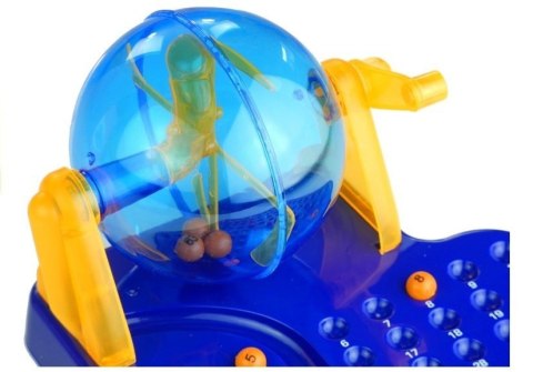 LEAN Toys Gra Bingo Lotto MASZYNA LOSUJĄCA Edukacyjna