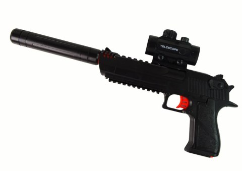 LEAN Toys Karabin Pistolet na Kulki Wodne Akcesoria Czarny