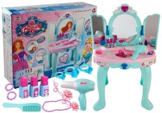 LEAN Toys Toaletka Zestaw Piękności z Lusterkiem Światła