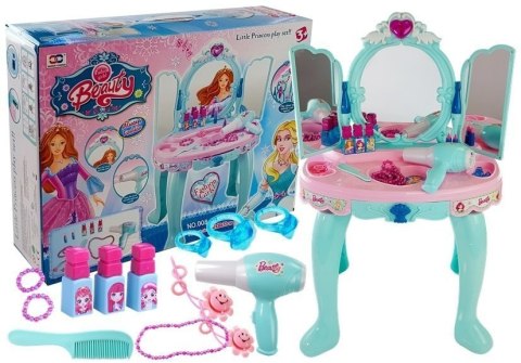 LEAN Toys Toaletka Zestaw Piękności z Lusterkiem Światła