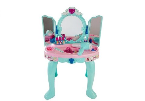 LEAN Toys Toaletka Zestaw Piękności z Lusterkiem Światła