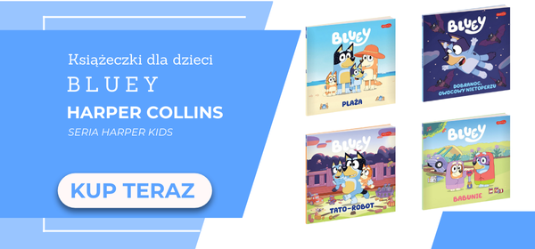 Książeczki do czytania HarperKids Bluey