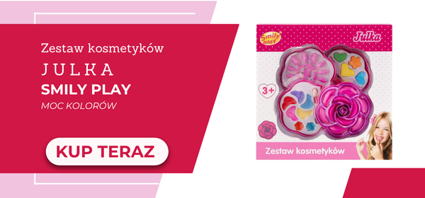 Zestaw kosmetyków dla najmłodszych w kwiatowej kasetce Smily Play